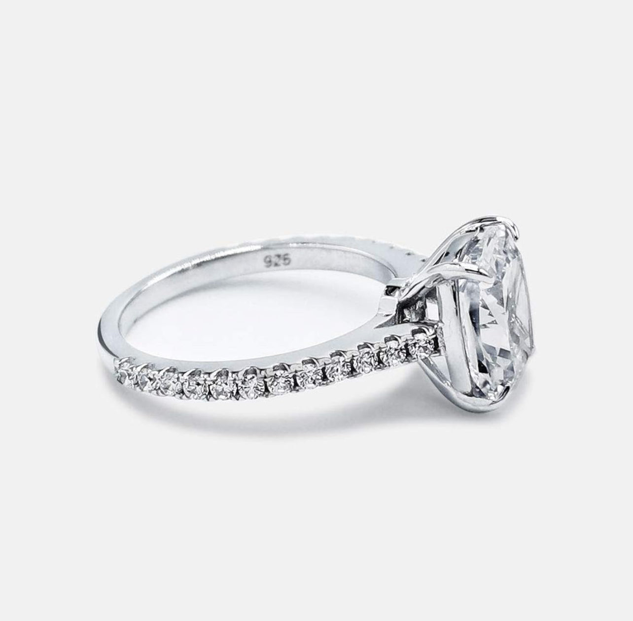 Yanis Cushion Cut 3 Carat  Engagement Ring