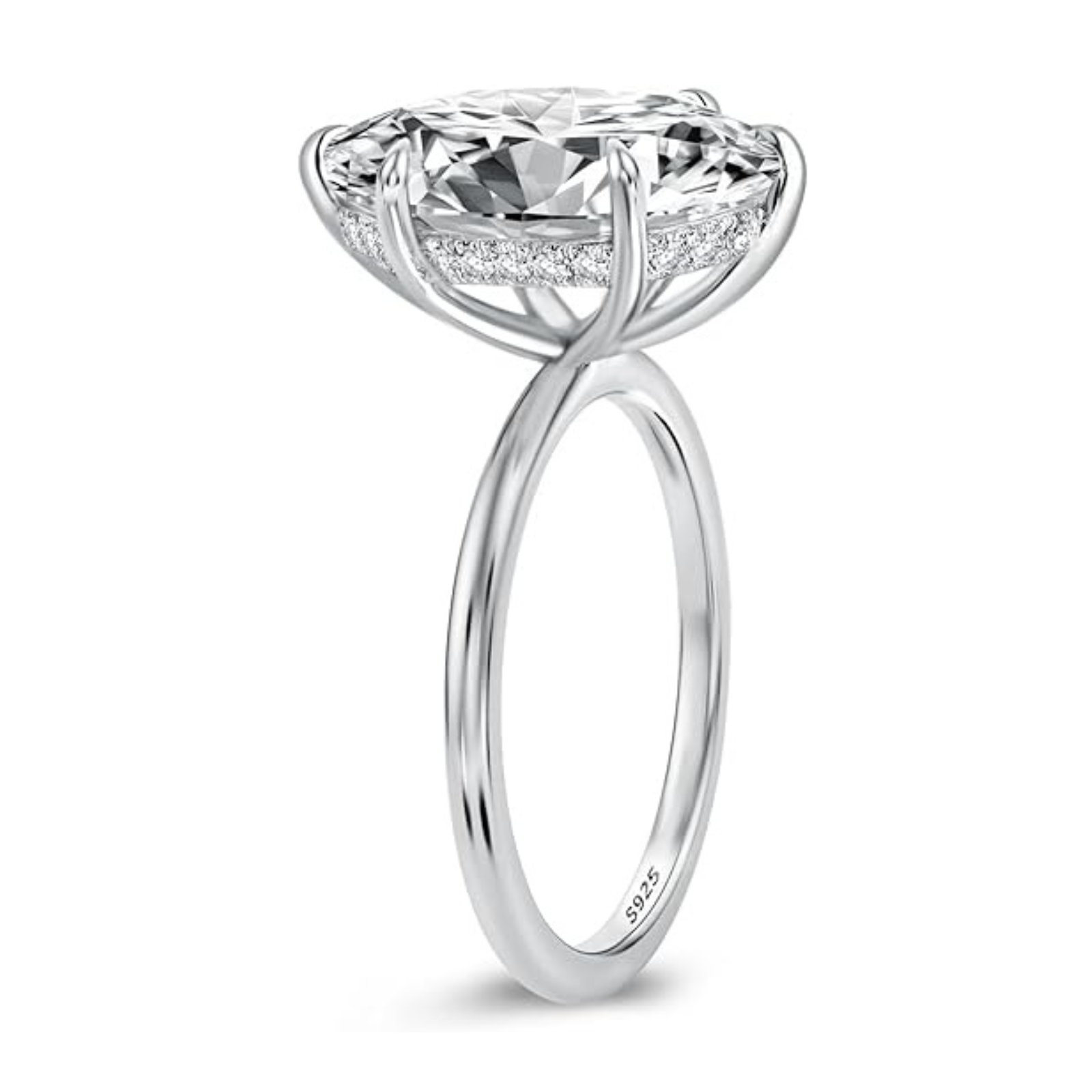 Ophelia 3.5CT Marquise Cut Engagement Ring