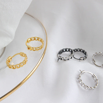 Bella 18K Gold Hoops