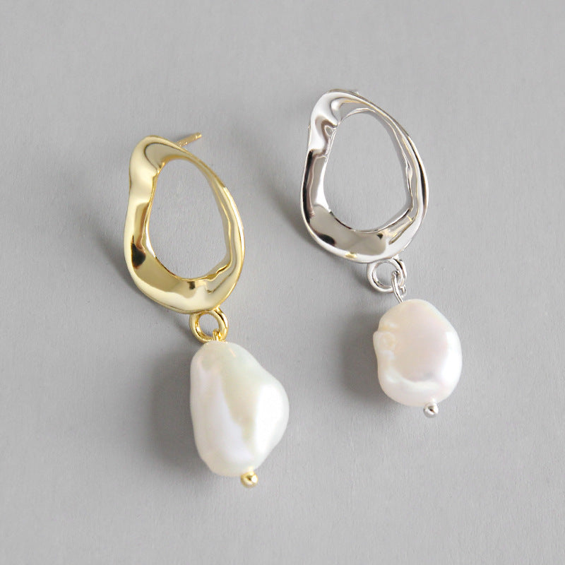 Natural Pearl Earrings