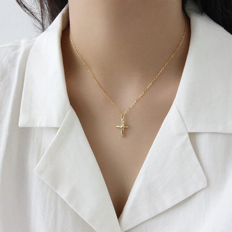 Serene Cross Necklace