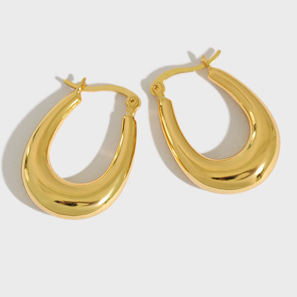 Daydream 18K Gold Hoops