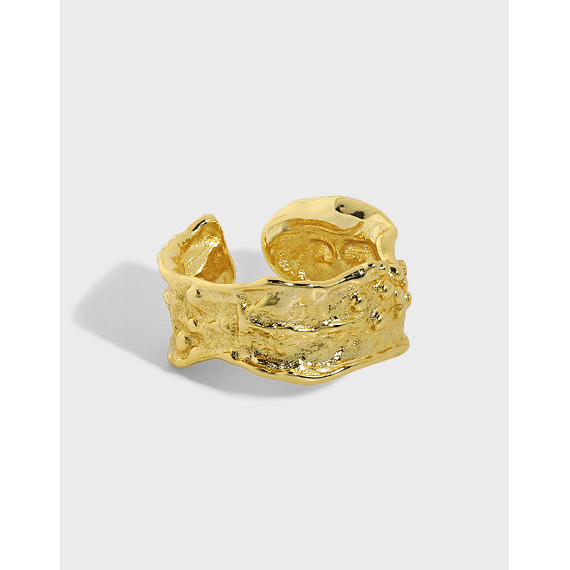 Rock Stone 18K Gold Ring