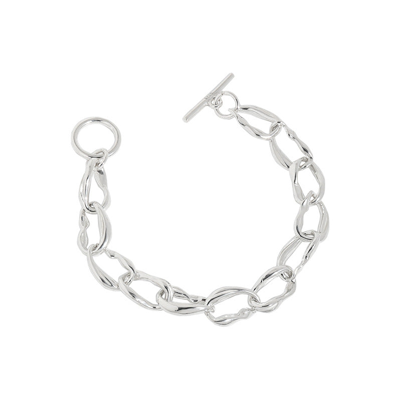 Stanley Solid Silver Bracelet