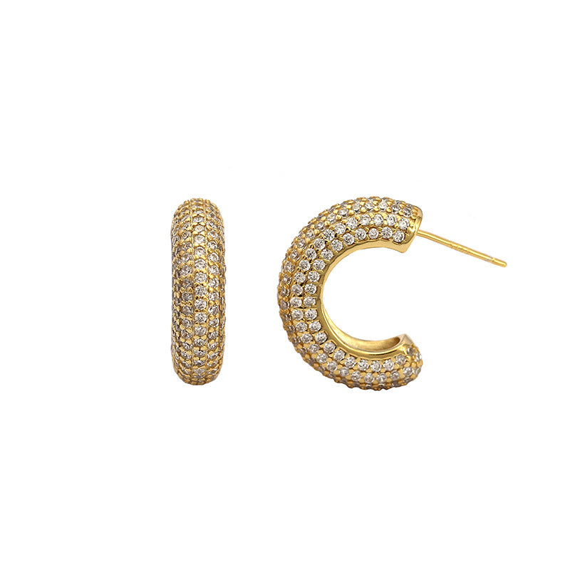 Holiday 18K Gold Earrings