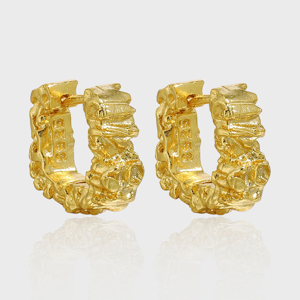 Lavas 18K Gold Earrings