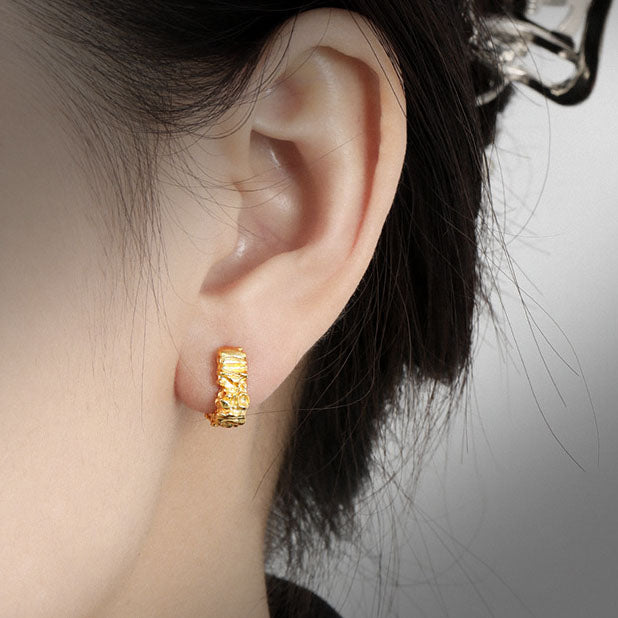 Lavas 18K Gold Earrings