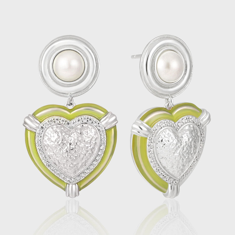 Sweetheart 18K Earrings