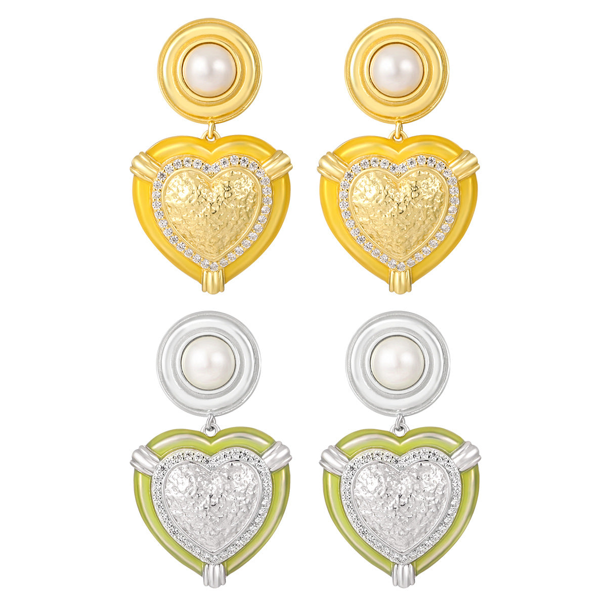 Sweetheart 18K Earrings