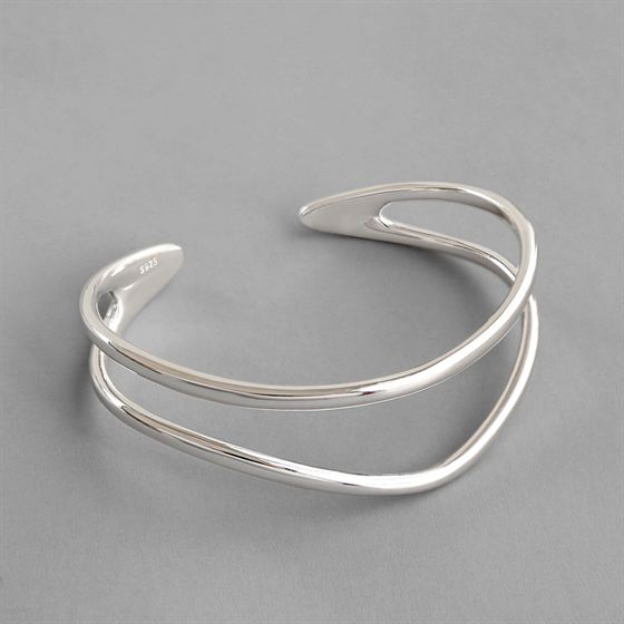 Joanne Silver Bangle