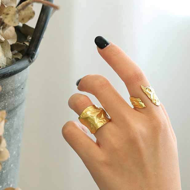 Netti 18K Gold Ring