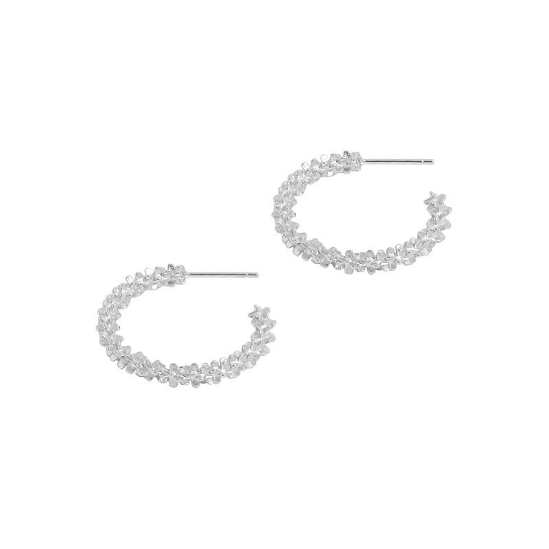 Babysbreath 18K Hoops