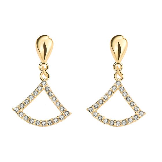 Sweet Serenity 18K Gold Earrings