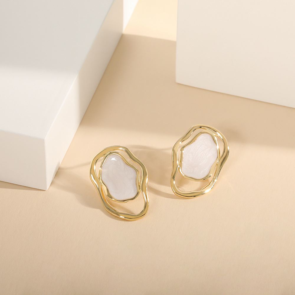 Francesca 18K Gold Earrings