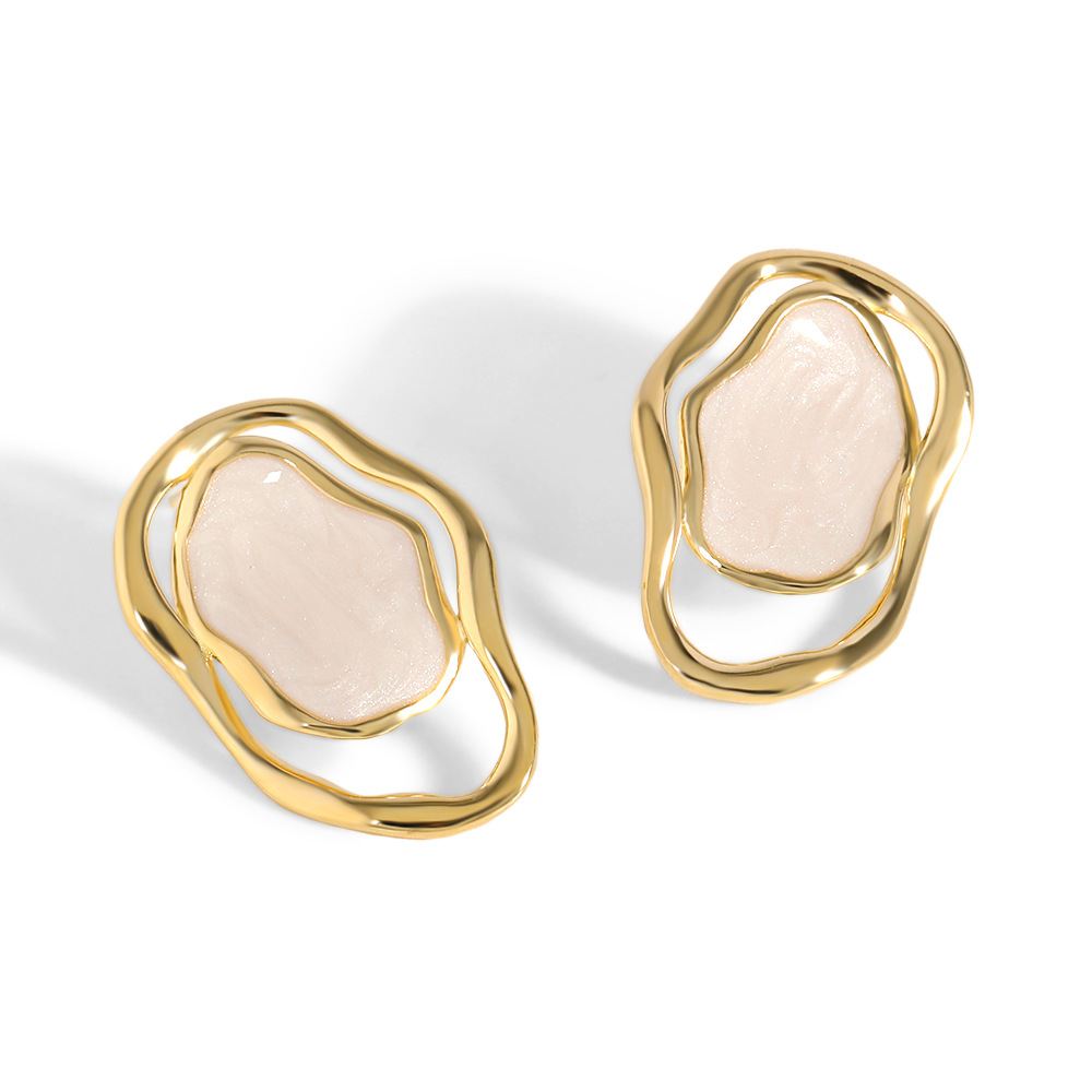 Francesca 18K Gold Earrings